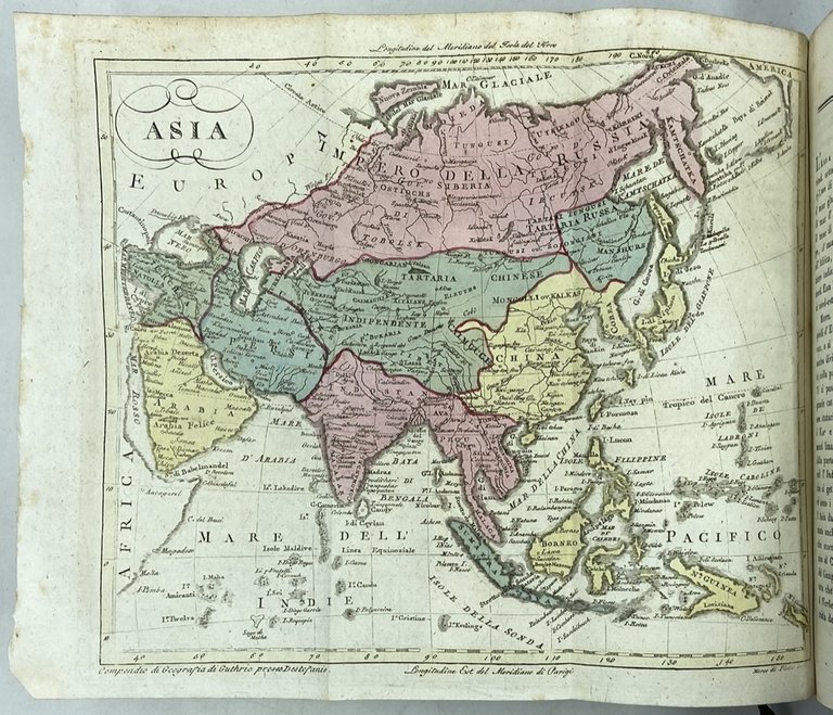 COMPENDIO DI GEOGRAFIA UNIVERSALE RAGIONATA, STORICA, E COMMERCIALE FATTO SOPRA … | Immagine Gallery 11