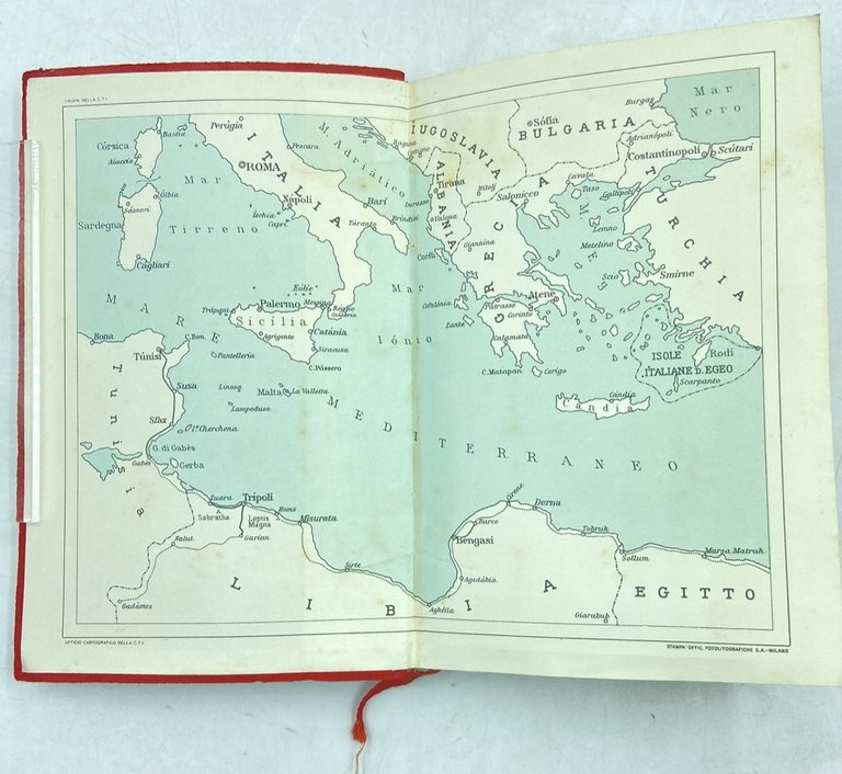 Consociazione Turistica Italiana. GRECIA, con 4 carte geografiche, 5 piante …