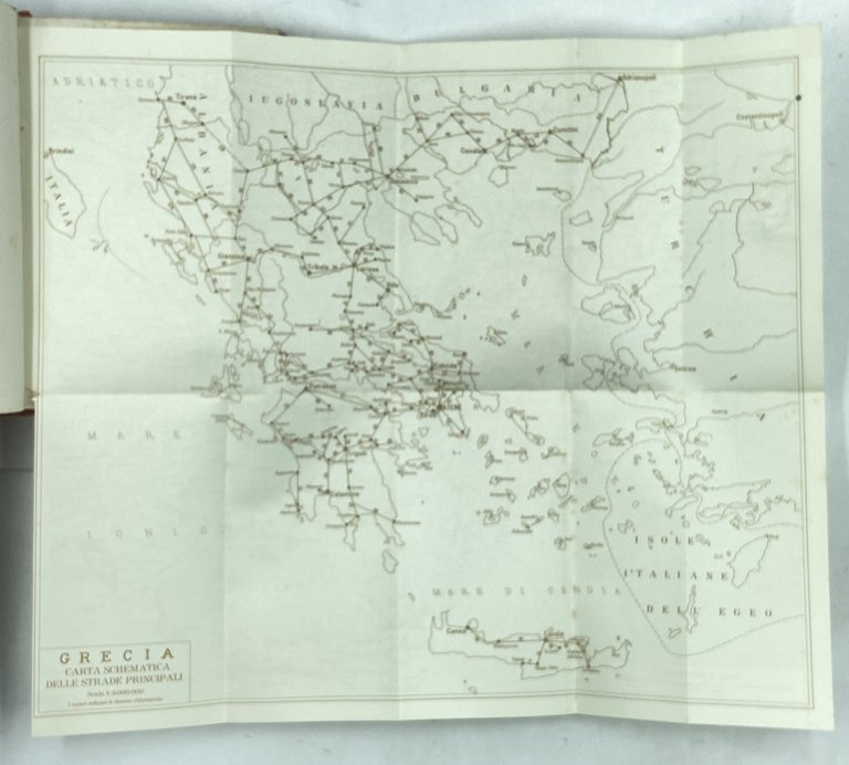 Consociazione Turistica Italiana. GRECIA, con 4 carte geografiche, 5 piante …