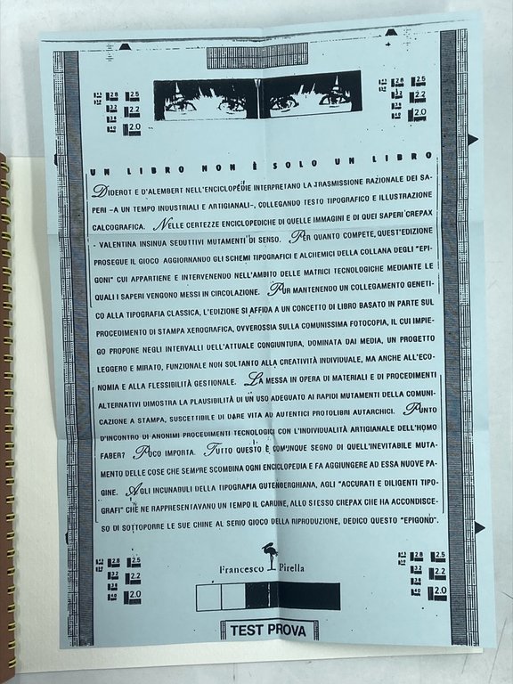 CREPAX. Encyclopédie de Valentina. Avant-propos de Franco Fossati. Epigono terzo. …