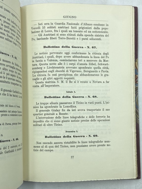CRONACA ITALIANA. IL 1859 GIORNO PER GIORNO. [Capodanno Bona 1959] | Immagine Gallery 4