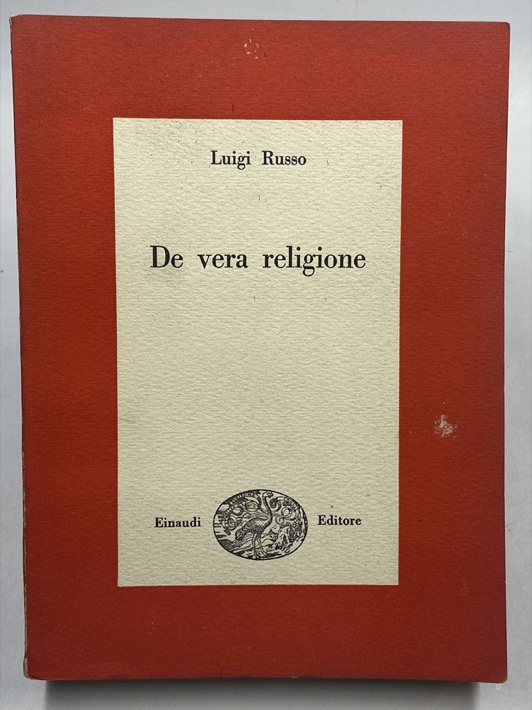 De vera religione. Noterelle e schermaglie, 1943-1948.