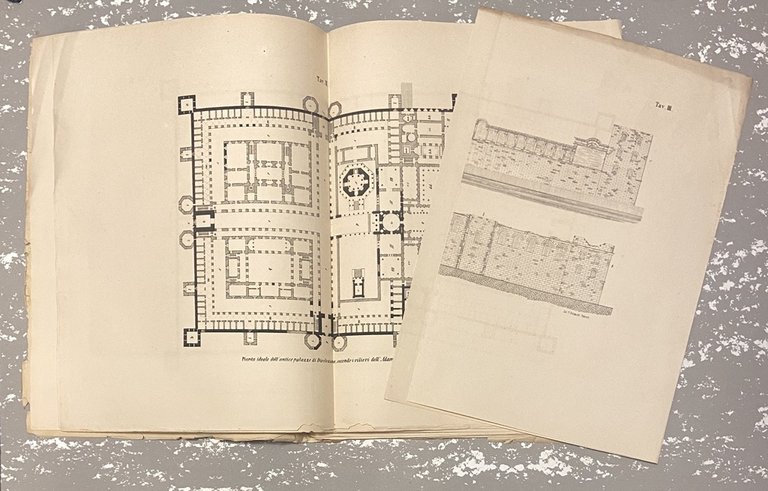 DELL’ANTICO PALAZZO DI DIOCLEZIANO IN SPALATO. ILLUSTRAZIONE CON DODICI TAVOLE …