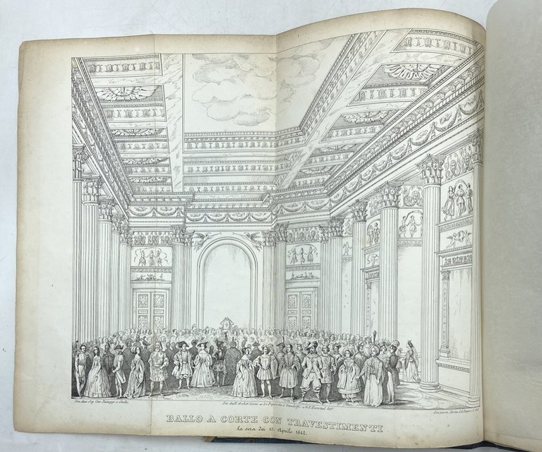 DESCRIZIONE DELLE FESTE TORINESI NELL'APRILE 1842 DEL CAVALIERE LUIGI CIBRARIO. …