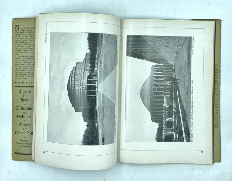 DEUTSCHE BAUKUNST DER GEGENWART: BAUTEN DER GEMEINSCHAFT. 1929, 13-20 TAUSEND. …
