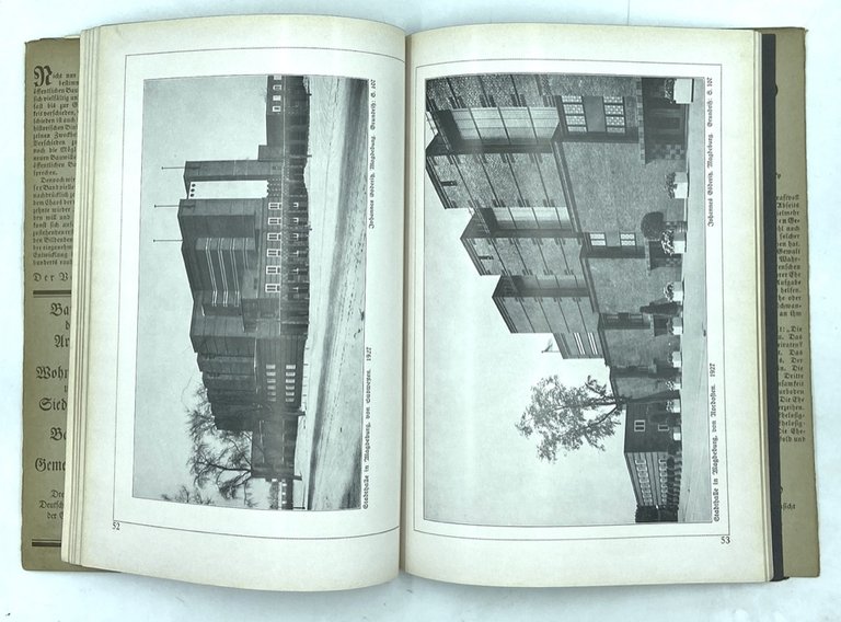 DEUTSCHE BAUKUNST DER GEGENWART: BAUTEN DER GEMEINSCHAFT. 1929, 13-20 TAUSEND. …