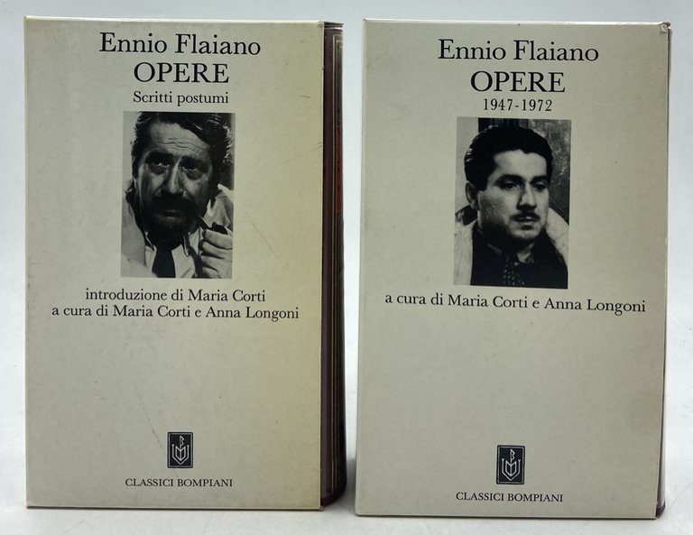 Ennio Flaiano. OPERE 1947-1972. OPERE SCRITTI POSTUMI. [2 volumi] | Immagine Gallery 2