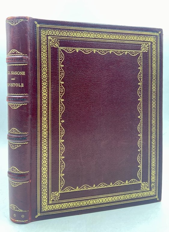 EPISTOLE EROICHE DI P. OVIDIO NASONE TRADOTTE DA REMIGIO FIORENTINO. IN PARIGI 1762 Appresso Durand.