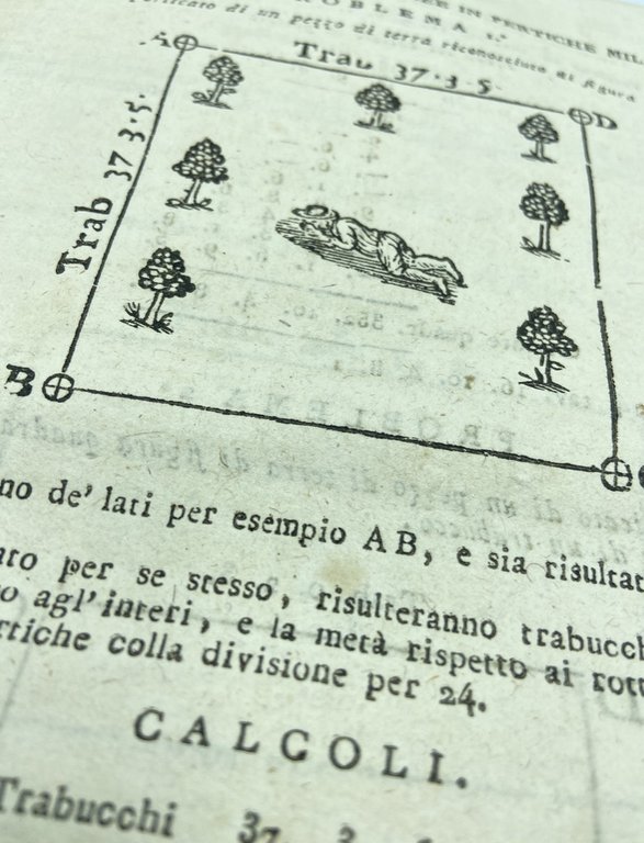 EUCLIDE IN CAMPAGNA ossia GEOMETRIA PRATICA (…) EDIZIONE TERZA ridotta …