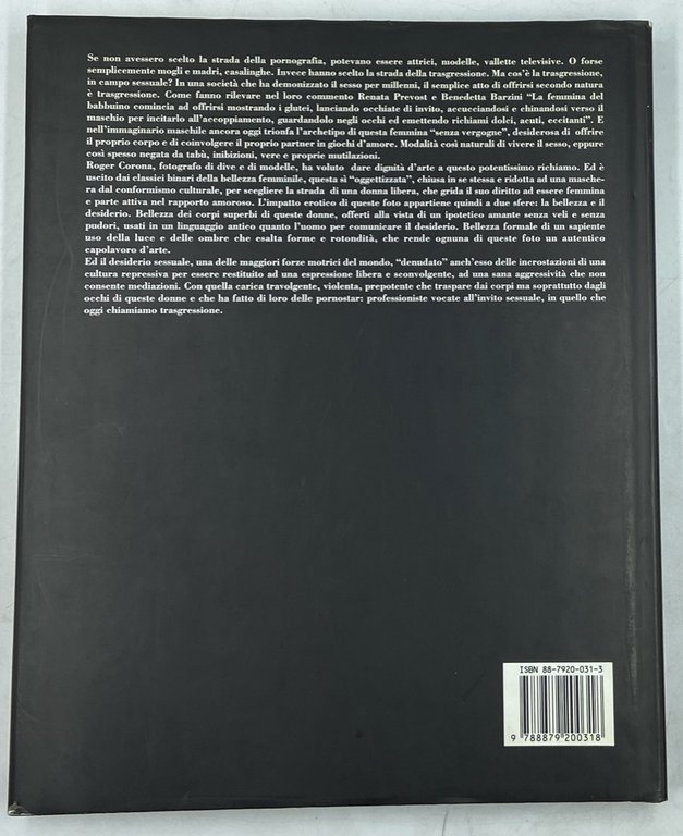 FEMMES EXTREMES. Le star dell'hard core fotografate da Roger Corona. … | Immagine Gallery 2