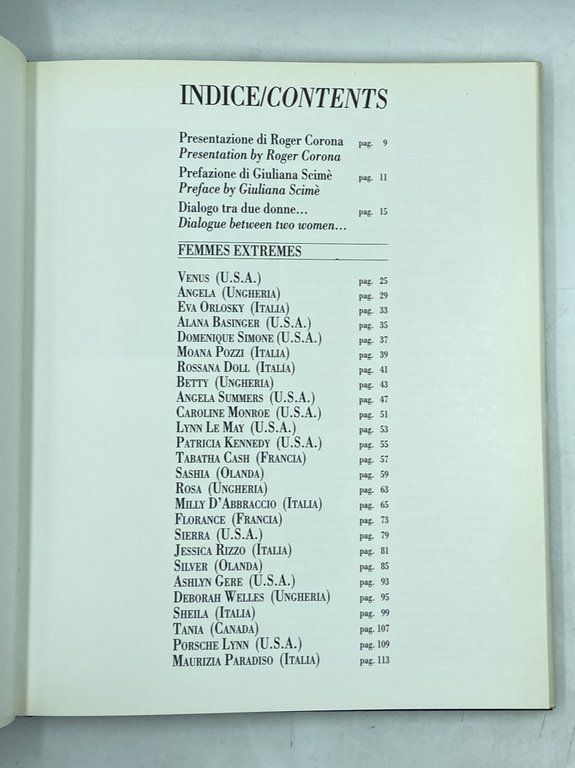 FEMMES EXTREMES. Le star dell'hard core fotografate da Roger Corona. … | Immagine Gallery 3