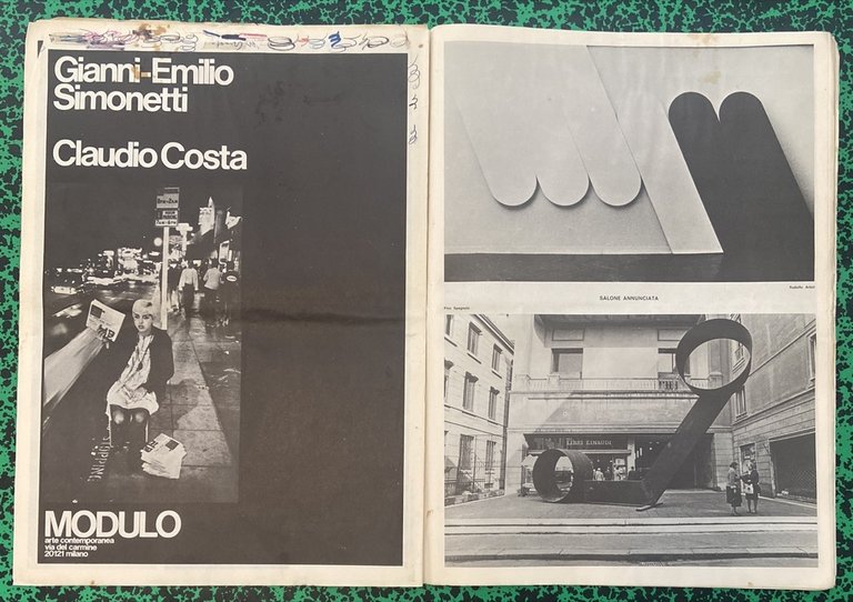 FLASH ART 18 MAGGIO GIUGNO 1970.