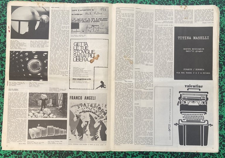 FLASH ART 18 MAGGIO GIUGNO 1970.