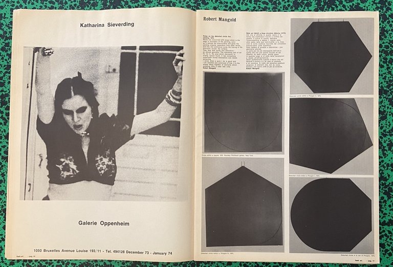 FLASH ART no 43 DICEMBRE 1973 GENNAIO 1974.