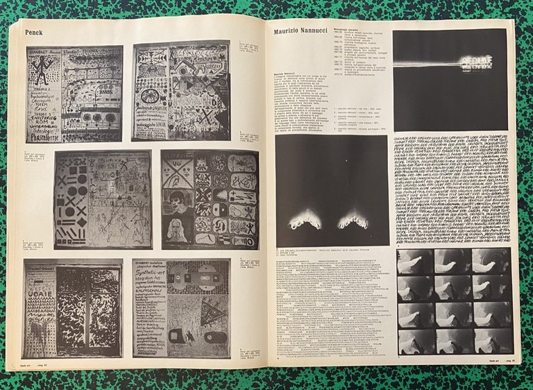 FLASH ART no 43 DICEMBRE 1973 GENNAIO 1974.