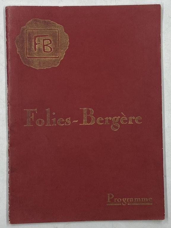 Folies-Bergére. Programme.