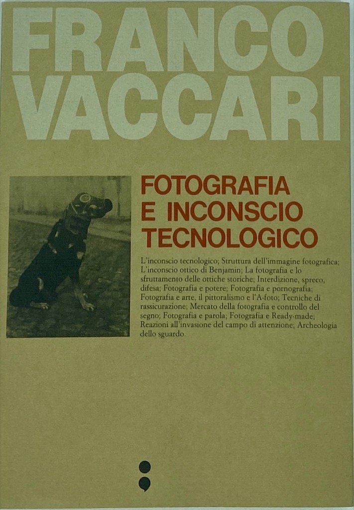 FOTOGRAFIA E INCONSCIO TECNOLOGICO.