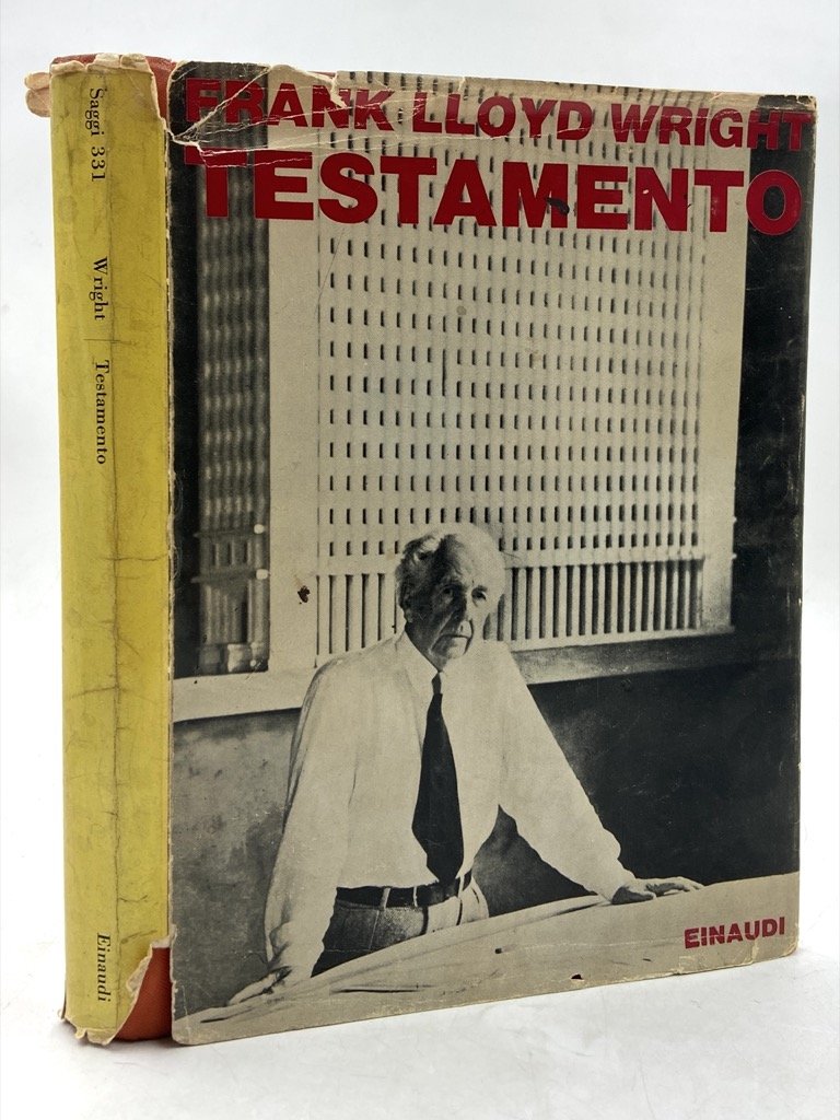 FRANK LLOYD WRIGHT. TESTAMENTO. | Immagine principale