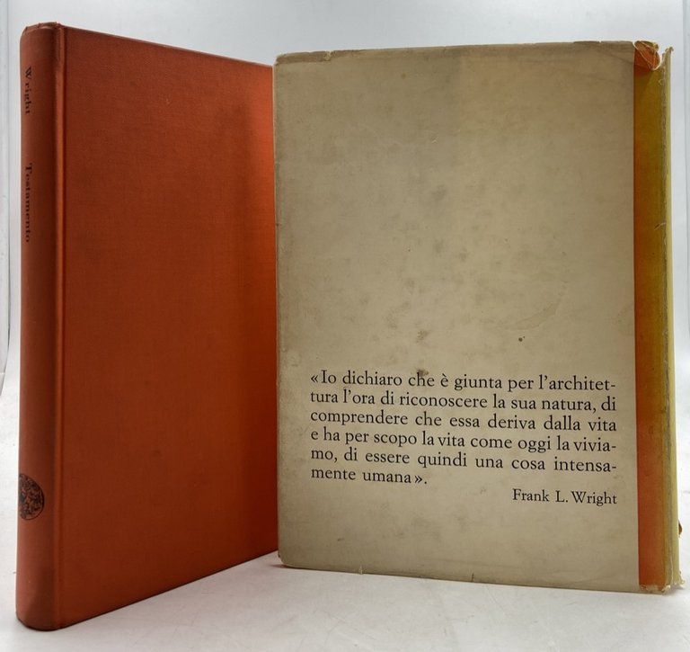 FRANK LLOYD WRIGHT. TESTAMENTO. | Immagine Gallery 2
