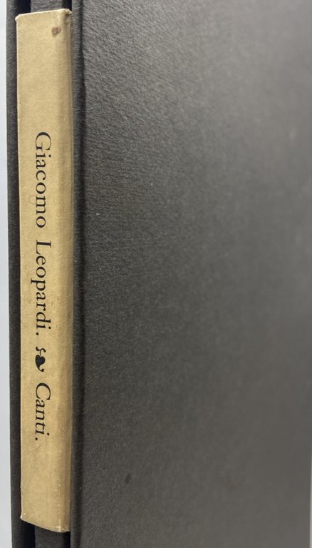 GIACOMO LEOPARDI. Il passero solitario. L'infinito. La sera del dì … | Immagine Gallery 2