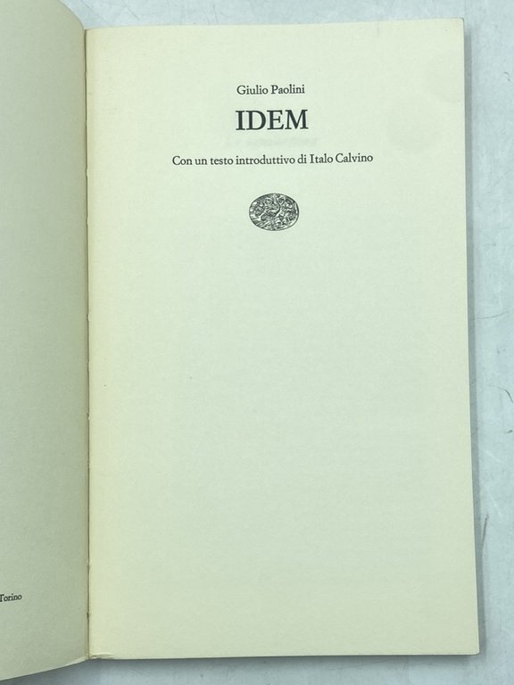 GIULIO PAOLINI. IDEM. | Immagine Gallery 5