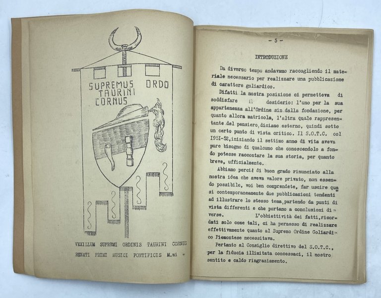 GOLIARDIA TORINESE E PEDEMONTANA MCMXLV - MCMLI.