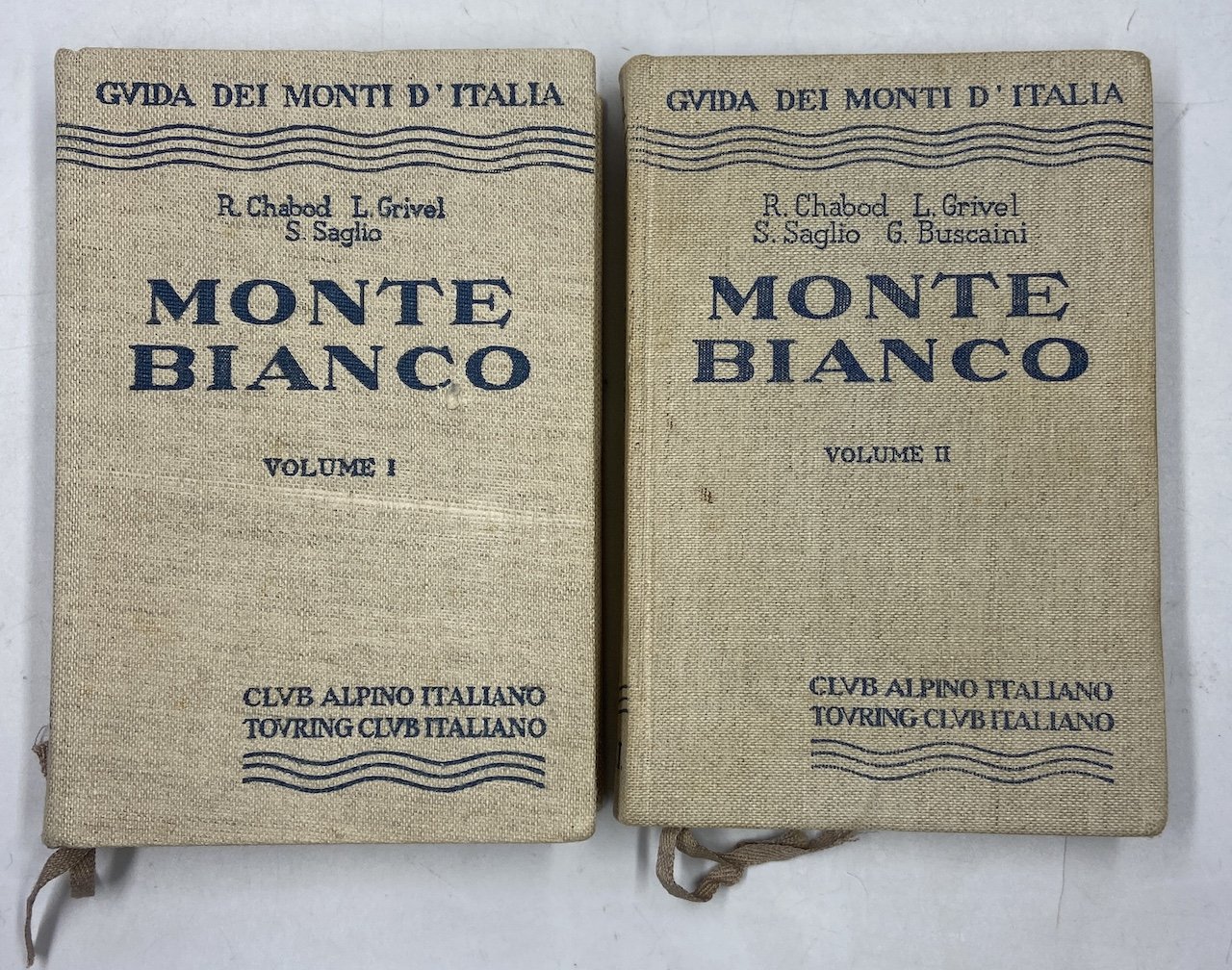 GUIDA DEI MONTI D’ITALIA: MONTE BIANCO. VOLUME I dal Col …