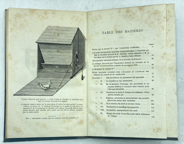 GUIDE PRATIQUE ILLUSTRÉ POUR L'ECLOSION ET L'ELEVAGE ARTIFICIELS DES OISEAUX …