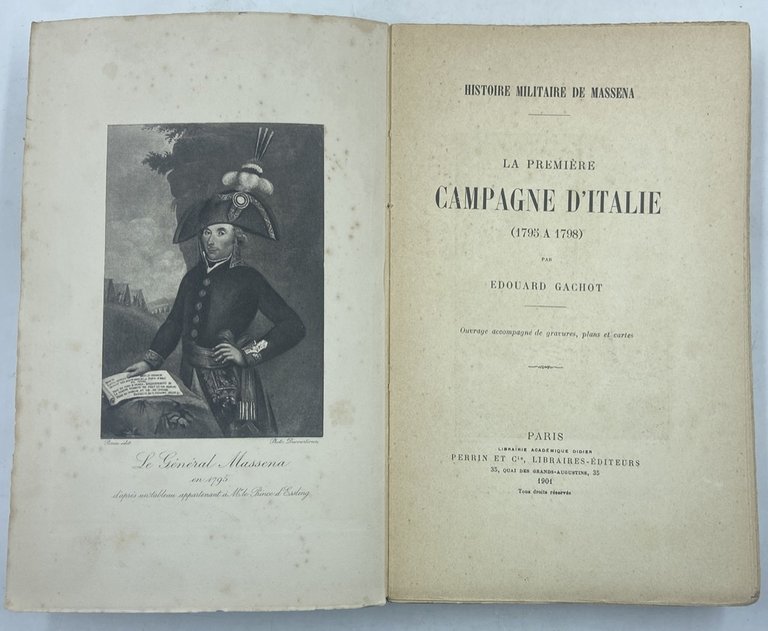 Histoire Militaire de Massena: LA PREMIÈRE CAMPAGNE D’ITALIE (1795 A …