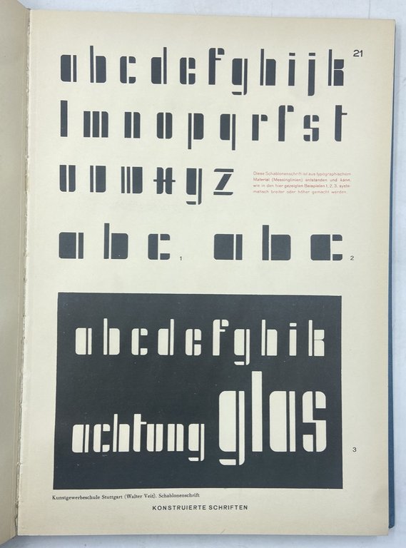 HOFFMANNS SCHRIFTATLAS. Das Schriftschaffen der Gegenwart in Alphabeten und Anwendungen. …