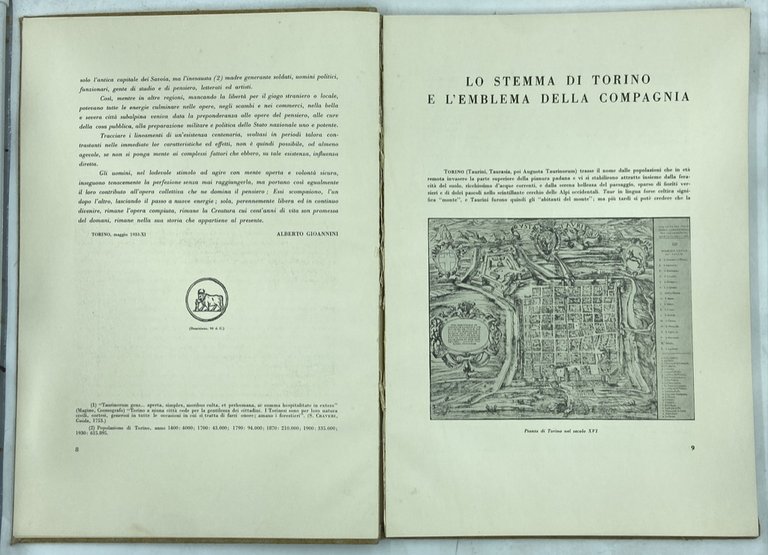 I CENTO ANNI DELLA COMPAGNIA ANONIMA D'ASSICURAZIONE DI TORINO (IL …