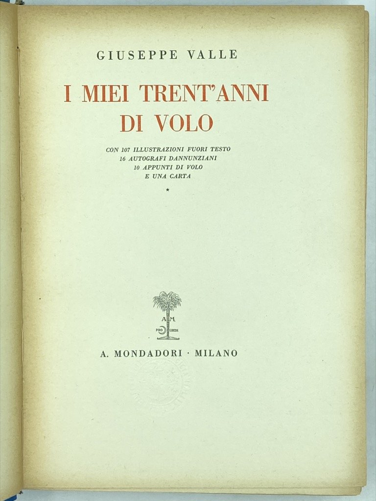 I MIEI TRENT’ANNI DI VOLO.