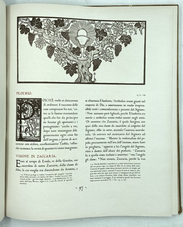 I SANTI EVANGELI. (ILLUSTRATI CON QUARANTA TAVOLE DEL PITTORE G.B. …