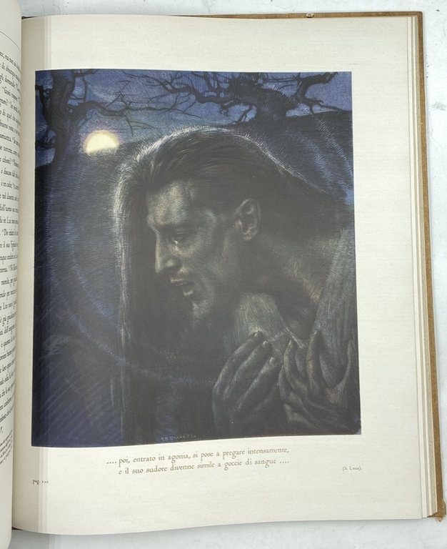 I SANTI EVANGELI. (ILLUSTRATI CON QUARANTA TAVOLE DEL PITTORE G.B. …