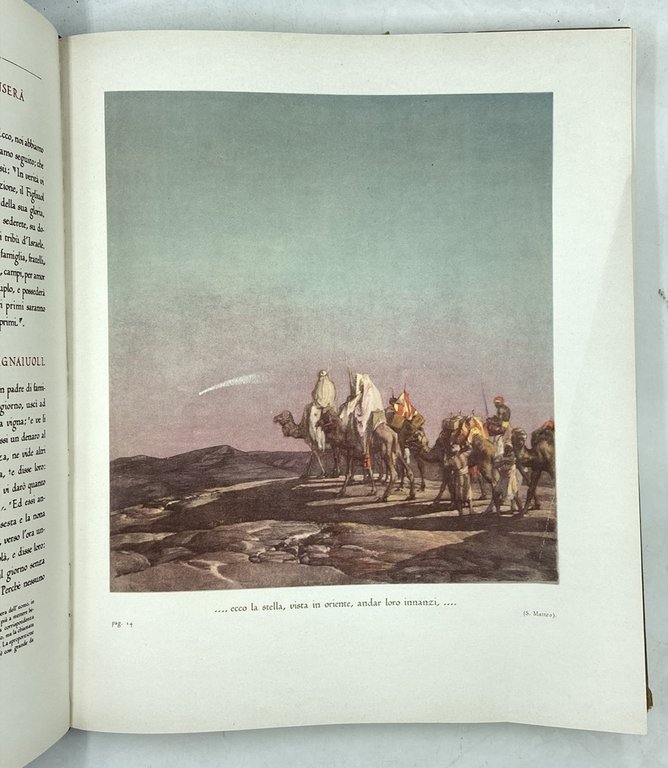 I SANTI EVANGELI. (ILLUSTRATI CON QUARANTA TAVOLE DEL PITTORE G.B. …