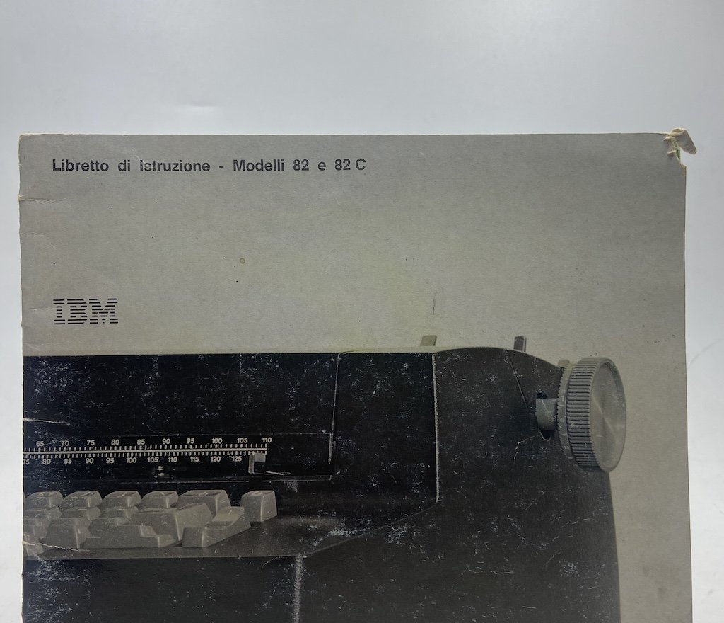 IBM. Libretto di Istruzione. Modelli 82 e 82C.