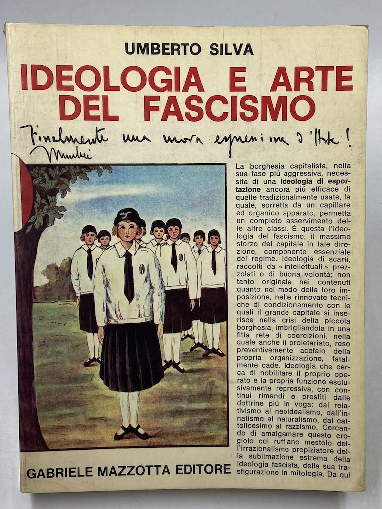 Ideologia e arte del fascismo.