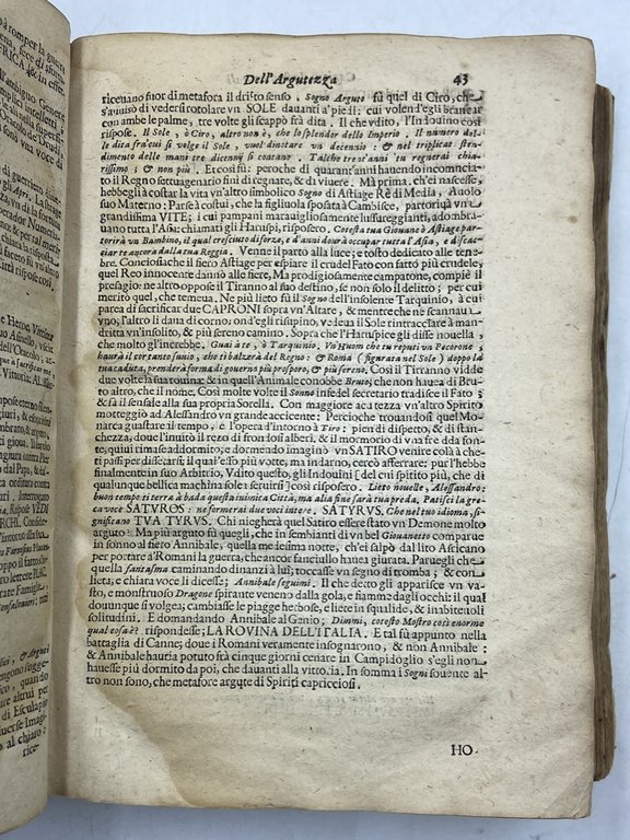 IL CANNOCCHIALE ARISTOTELICO, O SIA, IDEA DELL’ARGUTA, ET INGEGNOSA ELOCUTIONE …