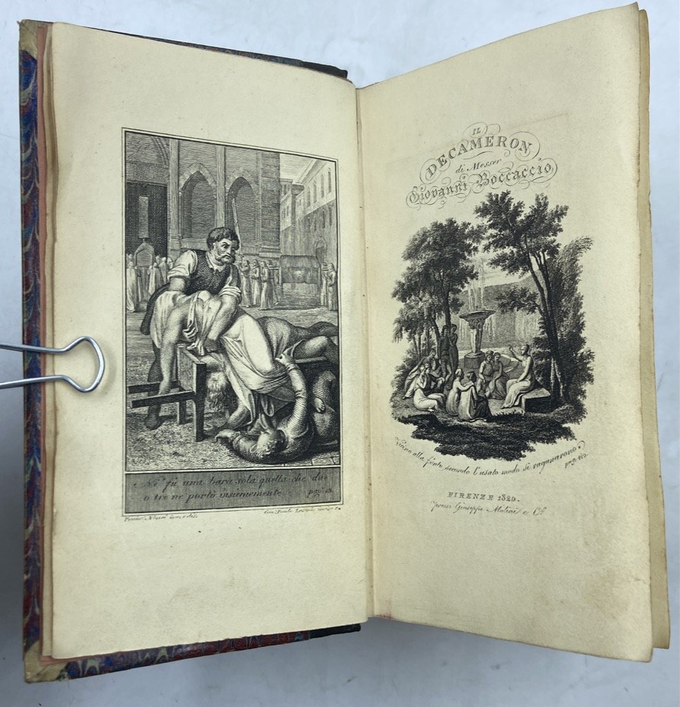 IL DECAMERON DI MESSER GIO. BOCCACCIO. Edizione Seconda. | Immagine principale