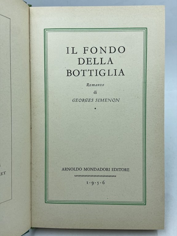 IL FONDO DELLA BOTTIGLIA.