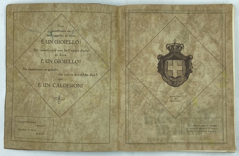 IL LIBRO DEI SOGNI DORATI. SOC. AN. A. CALDERONI Catalogo …