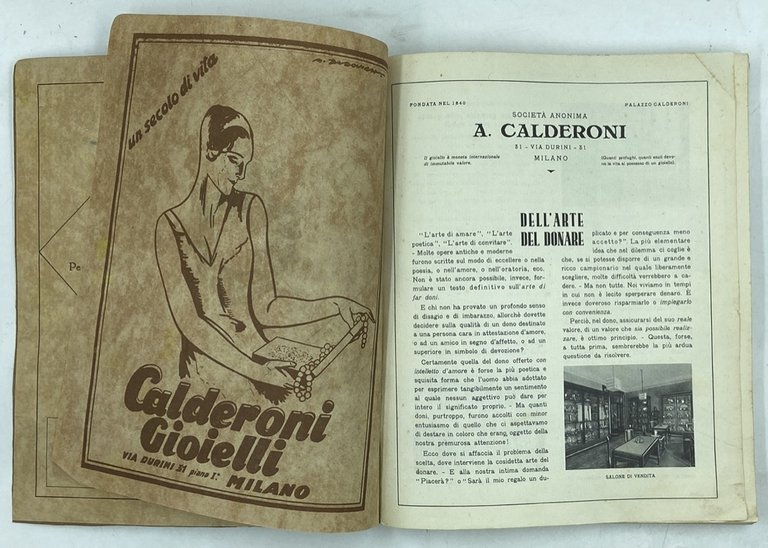 IL LIBRO DEI SOGNI DORATI. SOC. AN. A. CALDERONI Catalogo …