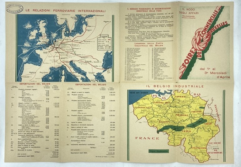 IL NODO DEGLI AFFARI. FIERA COMMERCIALE UFFICIALE DI BRUXELLES. FOIRE … | Immagine Gallery 2