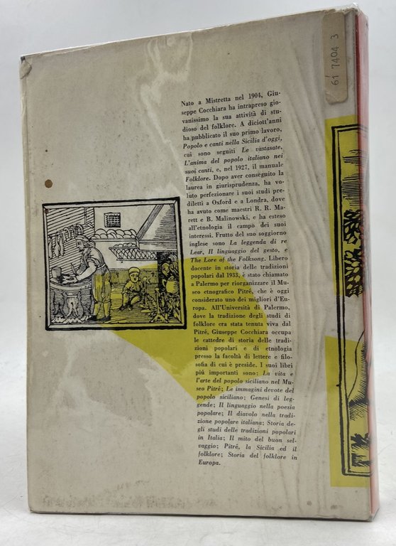 IL PAESE DI CUCCAGNA e altri studi di folklore.