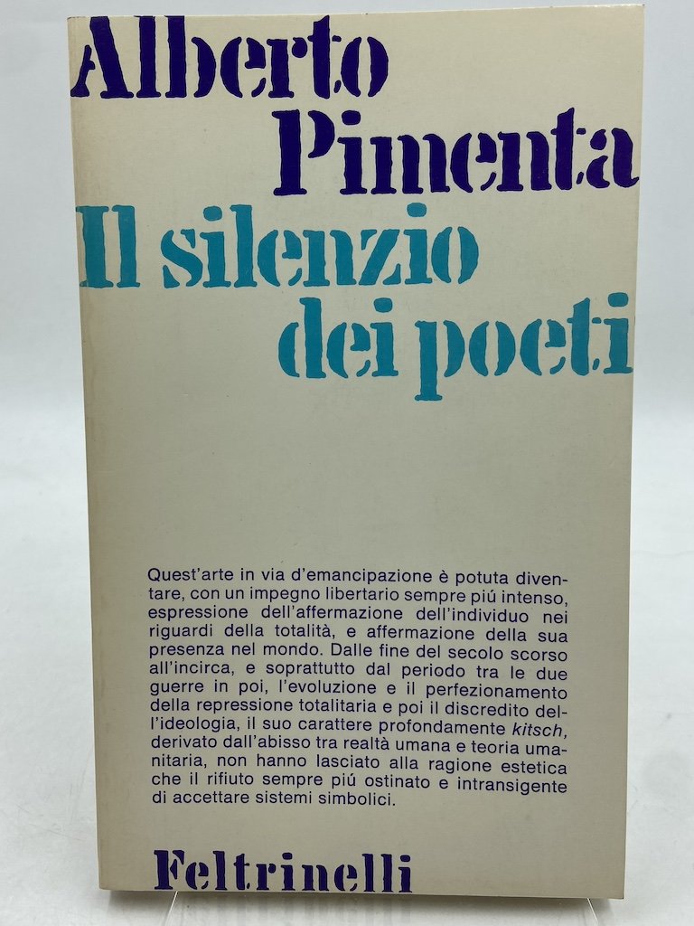 Il silenzio dei poeti.