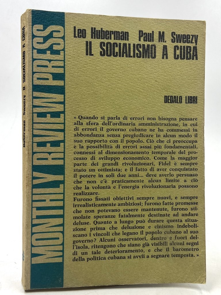 IL SOCIALISMO A CUBA.