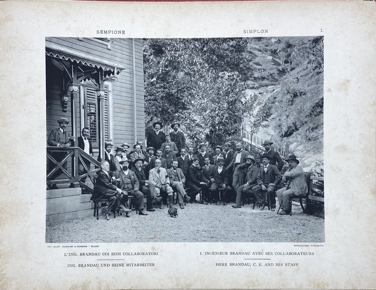 IL TUNNEL DEL SEMPIONE - DER SIMPLON-TUNNEL - LE TUNNEL …