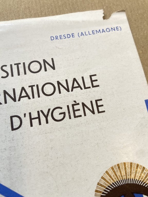 INTERNATIONALE HYGIENE AUSSTELLUNG DRESDEN 1930. 3 advertising booklets. 3 opuscoli … | Immagine Gallery 11