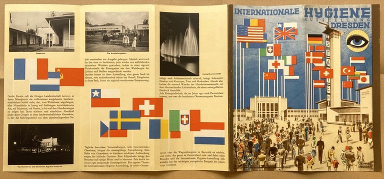 INTERNATIONALE HYGIENE AUSSTELLUNG DRESDEN 1930. 3 advertising booklets. 3 opuscoli … | Immagine Gallery 6