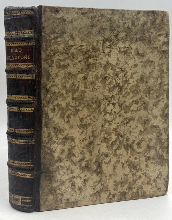 INVETTIVE, ORATIONI, ET DISCORSI DI CESARE RAO DI ALESSANO CITTÀ DI TERRA D’OTRANTO, Fatte sopra diverse materie, et a diversi personaggi: dove si riprendono molti vitii, et s’essortano le pesone all’esercitio delle virtù Morali, et alle Scienze, et arti Liberali. IN VINEGIA, Appresso Domenico Zenaro. MDLXXXVII.